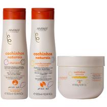 Kit Shampoo Condicionador Gelatina Arvensis Cachinhos Naturais Infantil Crespo Vegano Sem Sulfato Kit Shampoo Condicionador Gelatina Arvensis Cachinhos Naturais Infantil Crespo Vegano Sem Sulfato