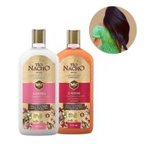 Kit Shampoo Condicionador Ginseng Antiqueda Cabelos Fortes, Saudáveis e com Vitalidade