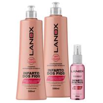 Kit Shampoo + Condicionador + Gotas Mágicas Infarto Dos Fios Kit Shampoo + Condicionador + Gotas Mágicas Infarto Dos Fios
