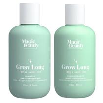 Kit Shampoo + Condicionador Grow Long Crescimento Magic Beauty