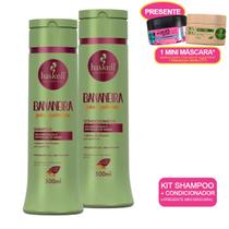 Kit Shampoo+Condicionador Haskell Bananeira P + mini máscara Kit Shampoo+Condicionador Haskell Bananeira P + mini máscara