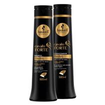 Kit Shampoo+Condicionador Haskell Cabelo Cavalo Forte 500ml Kit Shampoo+Condicionador Haskell Cabelo Cavalo Forte 500ml