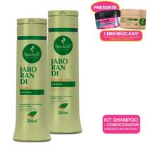 Kit Shampoo+Condicionador Haskell Jaborandi P +mini máscara