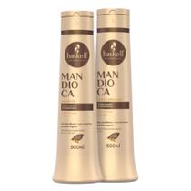 Kit Shampoo+Condicionador Haskell Mandioca Cabelo 500ml Kit Shampoo+Condicionador Haskell Mandioca Cabelo 500ml