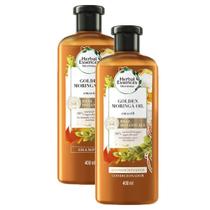 Kit Shampoo + Condicionador Herbal Essences Bio Renew Óleo de Moringa Dourado 400ml