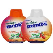 Kit Shampoo + Condicionador Herbissimo Mentos Fruit 300ml