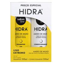 Kit Shampoo + Condicionador Hidra Amido de Milho Salon Line 300ml