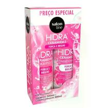 Kit Shampoo + Condicionador Hidra Ceramidas Salon Line 300Ml