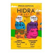 Kit Shampoo + Condicionador Hidra Multy Kids Salon Line 300ml