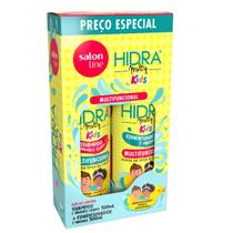 Kit Shampoo + Condicionador Hidra Multy Kids Salon Line 300ml