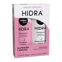 Kit Shampoo + Condicionador Hidra Nutrição e Brilho Salon Line 300ml