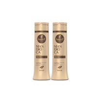 Kit Shampoo Condicionador Hidratação Haskell Mandioca 300ml Kit Shampoo Condicionador Hidratação Haskell Mandioca 300ml