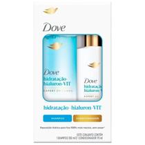 Kit Shampoo + Condicionador Hidratação + Hialuron-VIT - Dove Kit Shampoo + Condicionador Hidratação + Hialuron-VIT - Dove