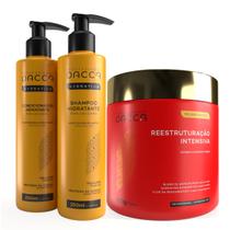 Kit Shampoo Condicionador Hidratação Profissional 3 Produtos