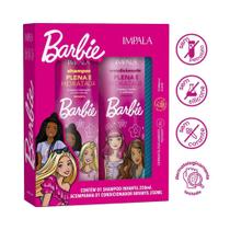 Kit Shampoo Condicionador Hidratada Todo Cabelo Barbie 250ml - Impala Kit Shampoo Condicionador Hidratada Todo Cabelo Barbie 250ml - Impala