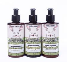 Kit Shampoo + Condicionador + Hidratante Veganos Natunani Kit Shampoo + Condicionador + Hidratante Veganos Natunani