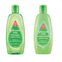 Kit Shampoo Condicionador Johnson's Baby Cabelo Claro 200ml