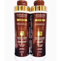 Kit Shampoo + Condicionador Kerabrasil Efeito Verniz (2x1 Litro) Kit Shampoo + Condicionador Kerabrasil Efeito Verniz (2x1 Litro)