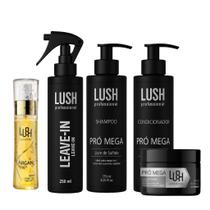 Kit Shampoo, Condicionador, Leave-in e Máscara Próteses capilares, Mega Hair e Extensões Kit Shampoo, Condicionador, Leave-in e Máscara Próteses capilares, Mega Hair e Extensões