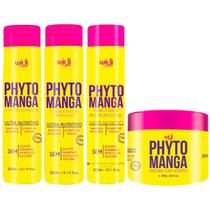 Kit Shampoo + Condicionador + Leave In + Mascara Phytomanga Widi Care Linha Completa Vegano Kit Shampoo + Condicionador + Leave In + Mascara Phytomanga Widi Care Linha Completa Vegano