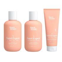 Kit Shampoo + Condicionador + Leave In Nutri Expert Magic Beauty