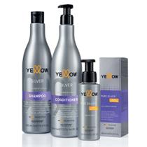 Kit Shampoo, Condicionador & Leave-in Pure Silver - Yellow