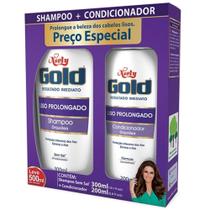 Kit shampoo + condicionador liso prolongado orquídea - niely gold