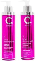 Kit shampoo/condicionador loiras deslumbrantes amavia - amávia