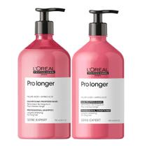 Kit Shampoo + Condicionador LOréal Expert Pro Longer 750ml Kit Shampoo + Condicionador LOréal Expert Pro Longer 750ml