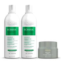 Kit Shampoo, Condicionador, Másc.500g Biomask ProHall Kit Shampoo, Condicionador, Másc.500g Biomask ProHall