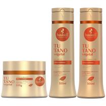 Kit Shampoo Condicionador Máscara 300Gr Haskell Tutano