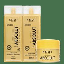 Kit Shampoo + Condicionador + Máscara Absolut Knut (3 Produtos)