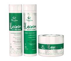 Kit Shampoo Condicionador Mascara Alecrim E Chá Verde 300 ml 3