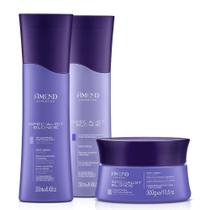 Kit Shampoo Condicionador Máscara Amend Expertise Specialist Blonde