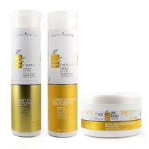 Kit Shampoo + Condicionador + Máscara Argan Therapy Nathydra's