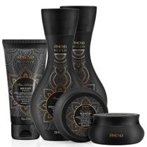 Kit Shampoo + Condicionador + Máscara + Balm Selante Amend Millenar Óleos Indianos Kit Shampoo + Condicionador + Máscara + Balm Selante Amend Millenar Óleos Indianos