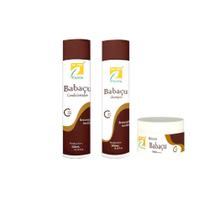 Kit Shampoo Condicionador Máscara Capilar Nutriflora Babaçu 300ml Kit Shampoo Condicionador Máscara Capilar Nutriflora Babaçu 300ml