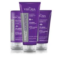 Kit Shampoo + Condicionador + Máscara de Tratamento Frizz Control Vizcaya