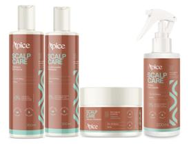 Kit Shampoo Condicionador Mascara E Tonico Scalp Care Apice