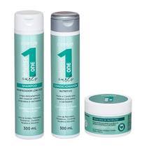 Kit Shampoo Condicionador Mascara Intense One Curls Ckamura
