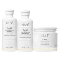 Kit Shampoo + Condicionador + Máscara Keune Care Vital Nutrition