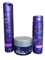 Kit Shampoo Condicionador Mascara Matizadora Max Care Ultra Blond Voga