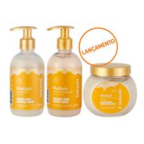 Kit Shampoo Condicionador Máscara Melixir Kokeshi Kit Shampoo Condicionador Máscara Melixir Kokeshi