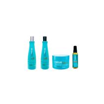Kit Shampoo Condicionador Mascara Oleo Argan Nutri Oil Ckamur Kit Shampoo Condicionador Mascara Oleo Argan Nutri Oil Ckamur