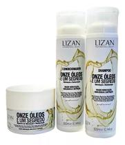 Kit Shampoo+Condicionador+ Mascara Onze Oleos e Um Segredo