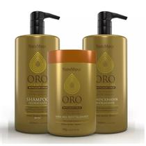 kit shampoo + condicionador + máscara oro therapy natumaxx kit shampoo + condicionador + máscara oro therapy natumaxx