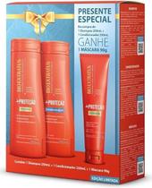 Kit Shampoo Condicionador Máscara +Proteção Bio Extratus 250ml Kit Shampoo Condicionador Máscara +Proteção Bio Extratus 250ml