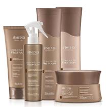 Kit Shampoo + Condicionador + Máscara + Queratina Líquida + Creme Reconstrutor Amend Expertise Complete Repair Kit Shampoo + Condicionador + Máscara + Queratina Líquida + Creme Reconstrutor Amend Expertise Complete Repair