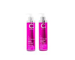 Kit Shampoo Condicionador Matizador Loira Deslumbrant Amavia