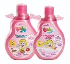 Kit Shampoo + Condicionador Muriel Baby Rosa 100ml